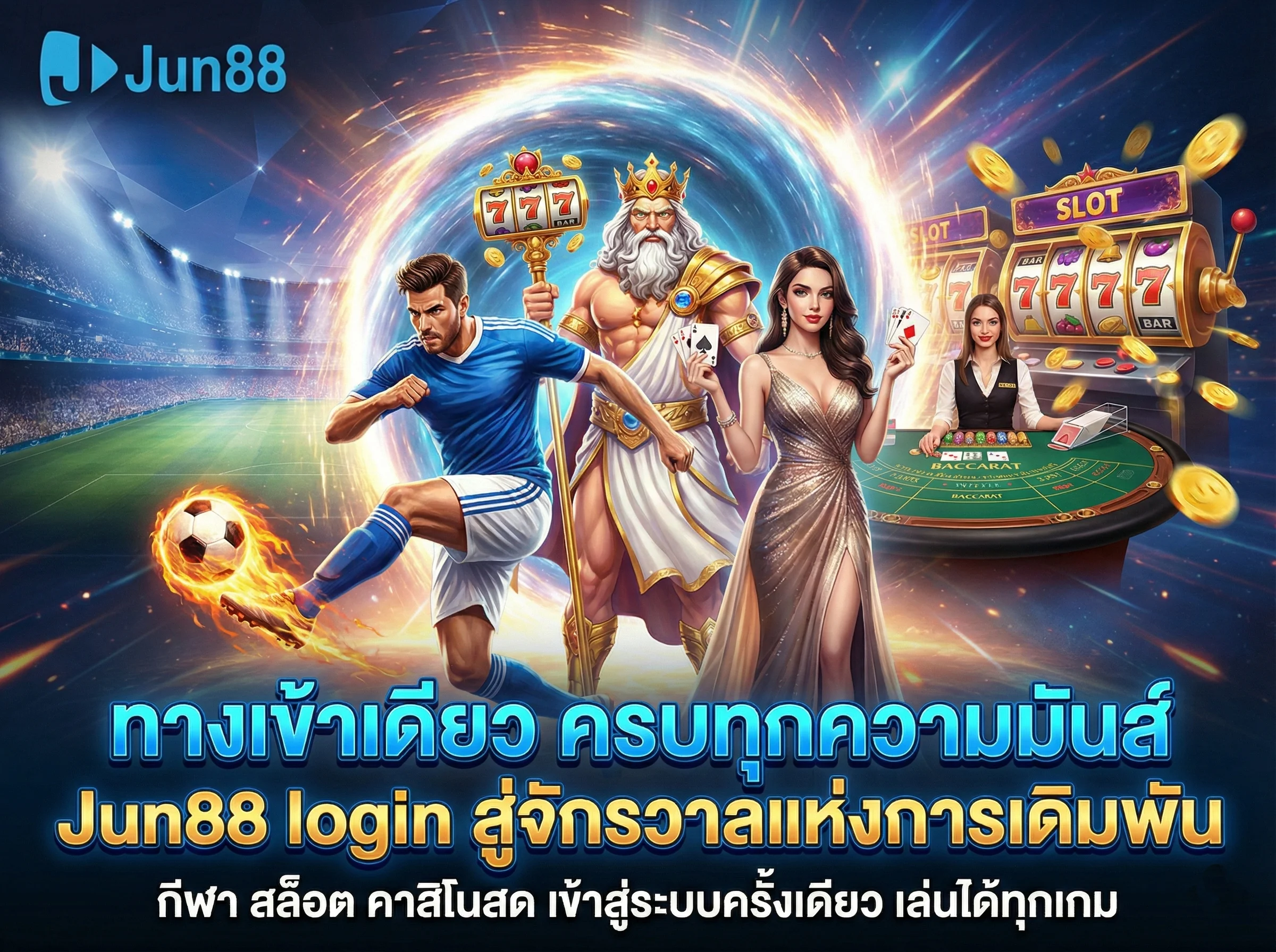 ทางเข้า jun88 login เกมเดิมพันครบวงจร