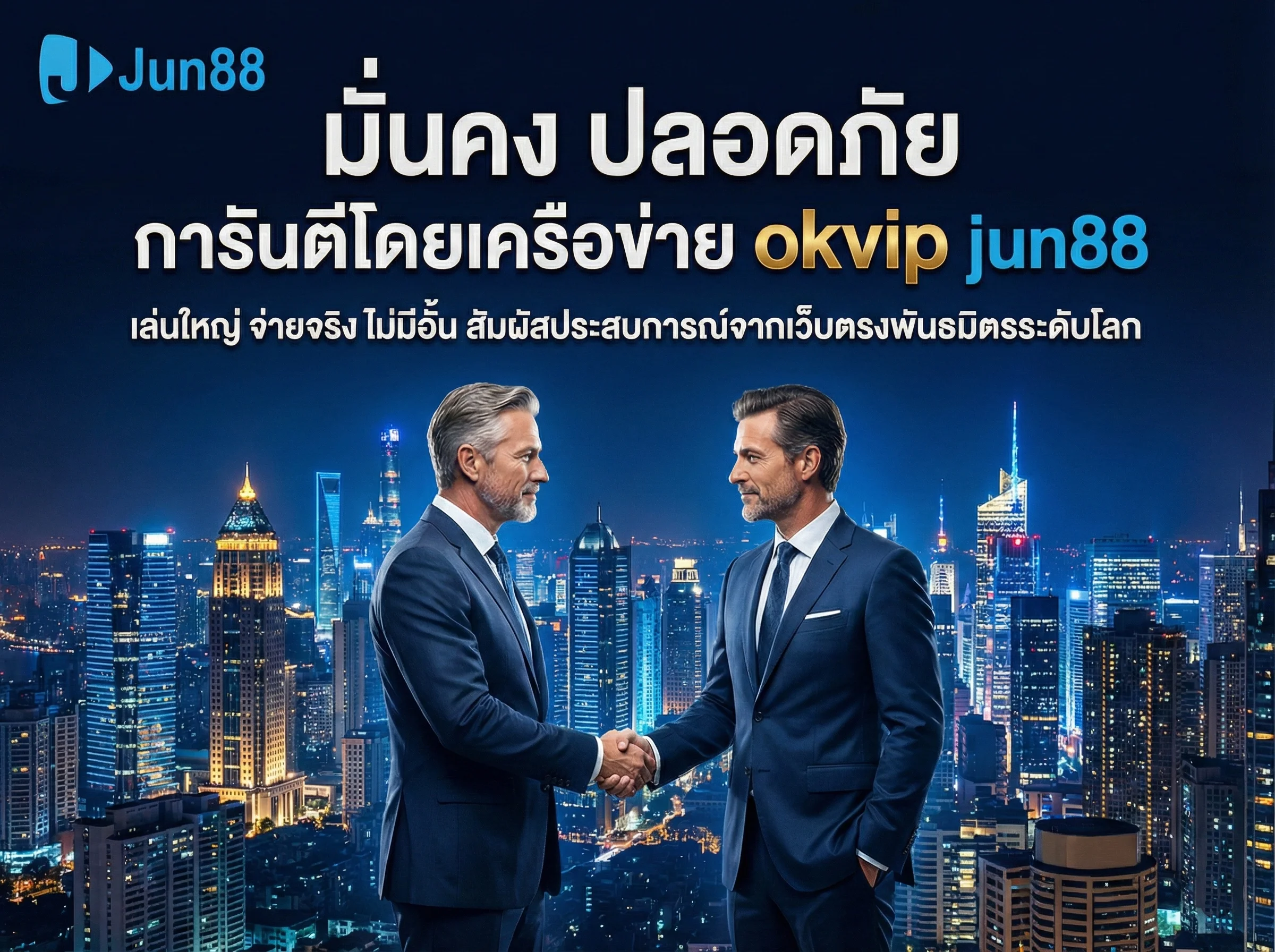 มั่นคง ปลอดภัย การันตีการจ่ายเงิน 100% โดยเครือข่ายพันธมิตรระดับโลก okvip jun88